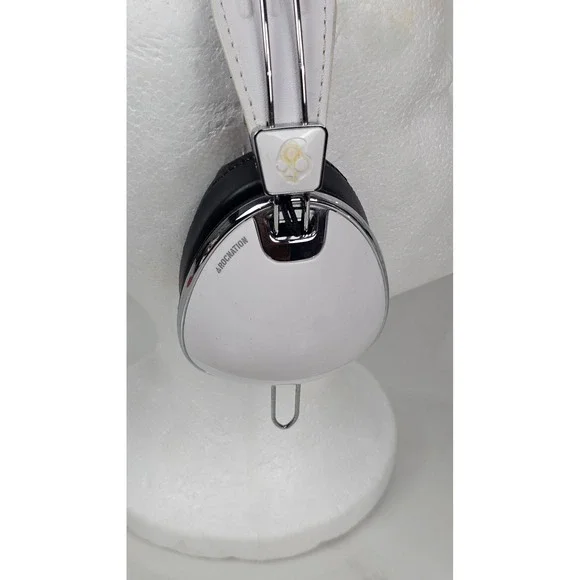 Skullcandy Roc Nation Aviator Over-Ear Headphones White Chrome S6AVFM-158 - Picture 6 of 11